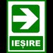 Placuta  pentru iesire cu directie in dreapta